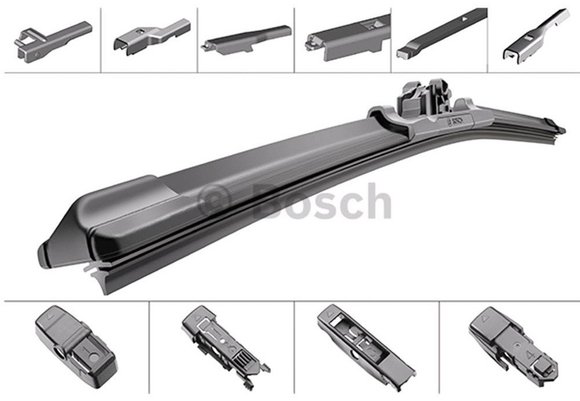 Imagen de ESCOBILLA BOSCH AEROTWIN PLUS 18" 450MM 4 ADAPTADORES